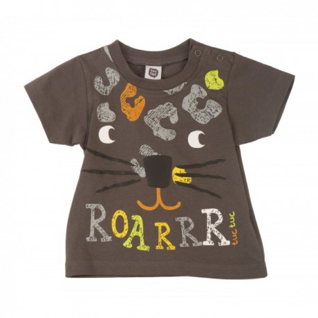 CAMISETA LEOPARDO NIÑO WILD SABANA NIÑO SURF WAVES TUC-TUC