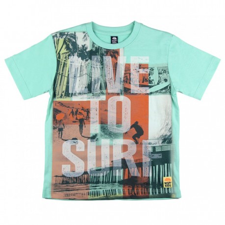 CAMISETA NIÑO VINTAGE SURF WSP! KIDS