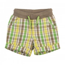 BERMUDA POPELIN CUADROS COCONUT TUC TUC