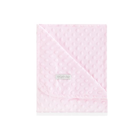 MANTA DOTS MARENGO DOBLE CARA COCHE (80X110) PIRULOS