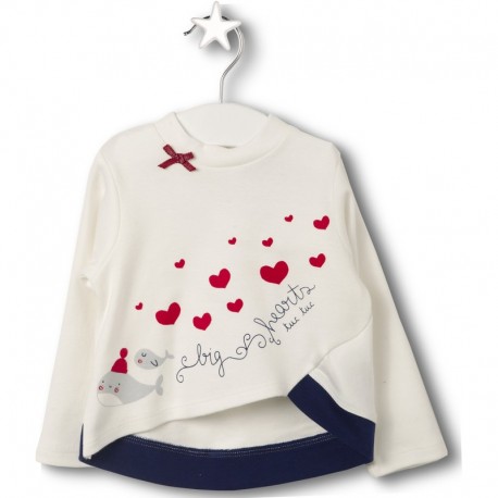 CAMISETA CUELLO ALTO SAVE THE WHALES TUC TUC