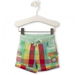 BERMUDA POPELIN CUADROS YUMMY TUC TUC