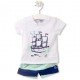 CAMISETA + BERMUDA PUNTO BABY SAILOR TUC TUC