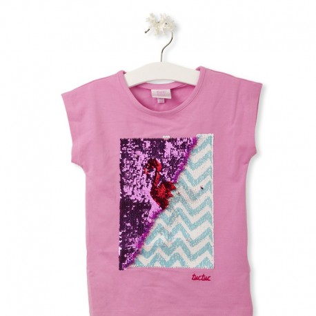 CAMISETA LENTEJUELAS SUNLIGTH TUC TUC