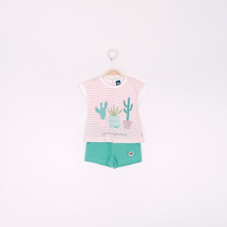 CONJUNTO RAYAS NIÑA PITIUSAS STREET MONKEY
