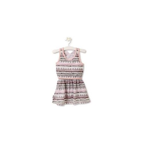 VESTIDO PUNTO ESTAMPADO UNIQUE WORLD TUC TUC WWW.TXIOTXIO.COM