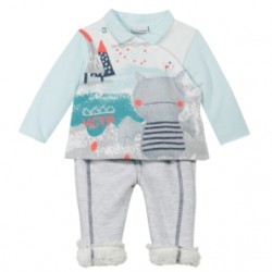 CONJUNTO PETIT MONSTRE ADORABLE 3 POMMES