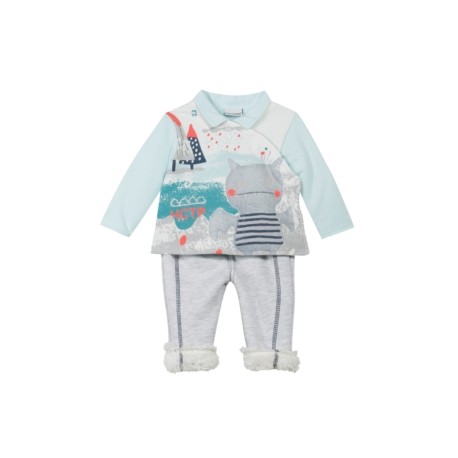 CONJUNTO PETIT MONSTRE ADORABLE 3 POMMES