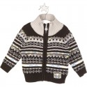 CHAQUETA TRICOT RAYAS BLACK & WHITE TUC TUC