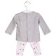 CONJUNTO PUNTO SIN PIES NIÑA PETIT HIBOU  TUC-TUC
