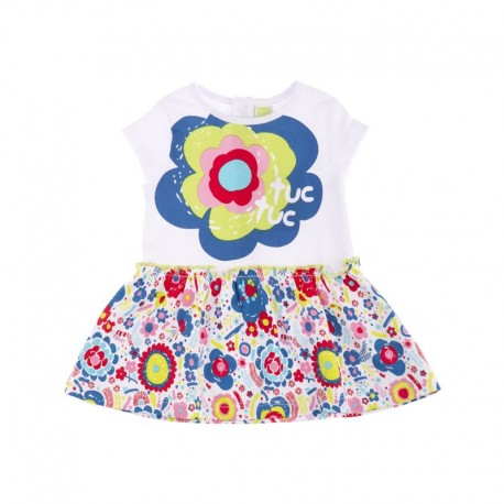 VESTIDO PUNTO COMBINADO LET´S GO TUC TUC WWW.TXIOTXIO.COM 