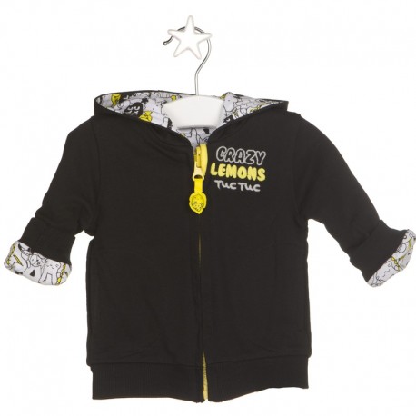 CHAQUETA FELPA REVERSIBLE CRAZY LEMONS TUC-TUC WWW.TXIOTXIO.COM