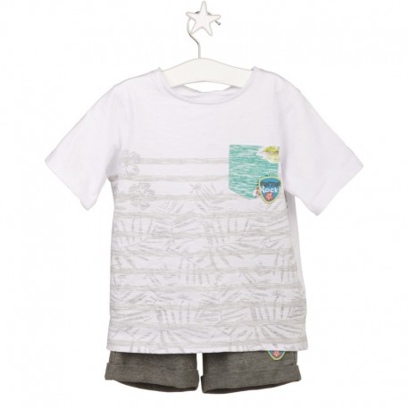 CAMISETA + BERMUDA PUNTO BEACHSIDE TUC-TUC