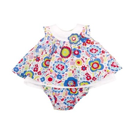 VESTIDO POPELIN LET´S PAINT TUC-TUC