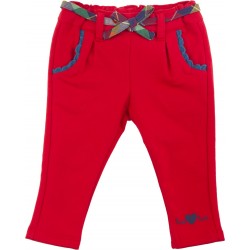 PANTALON FELPA NIÑA SYMPHONY ROJO TUC-TUC